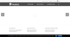 Desktop Screenshot of nb-parts.de